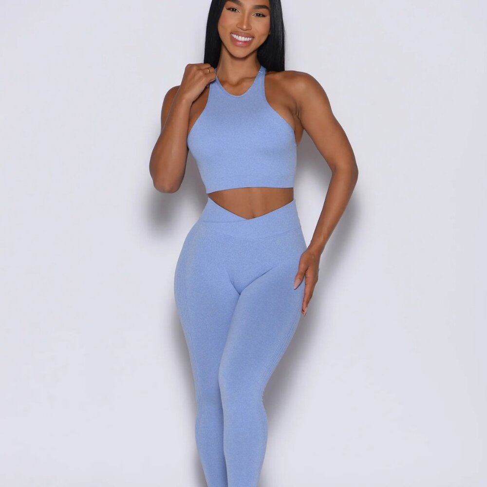 New Lifter Heather Seamless Bra and Contour Seamless Leggings Medium